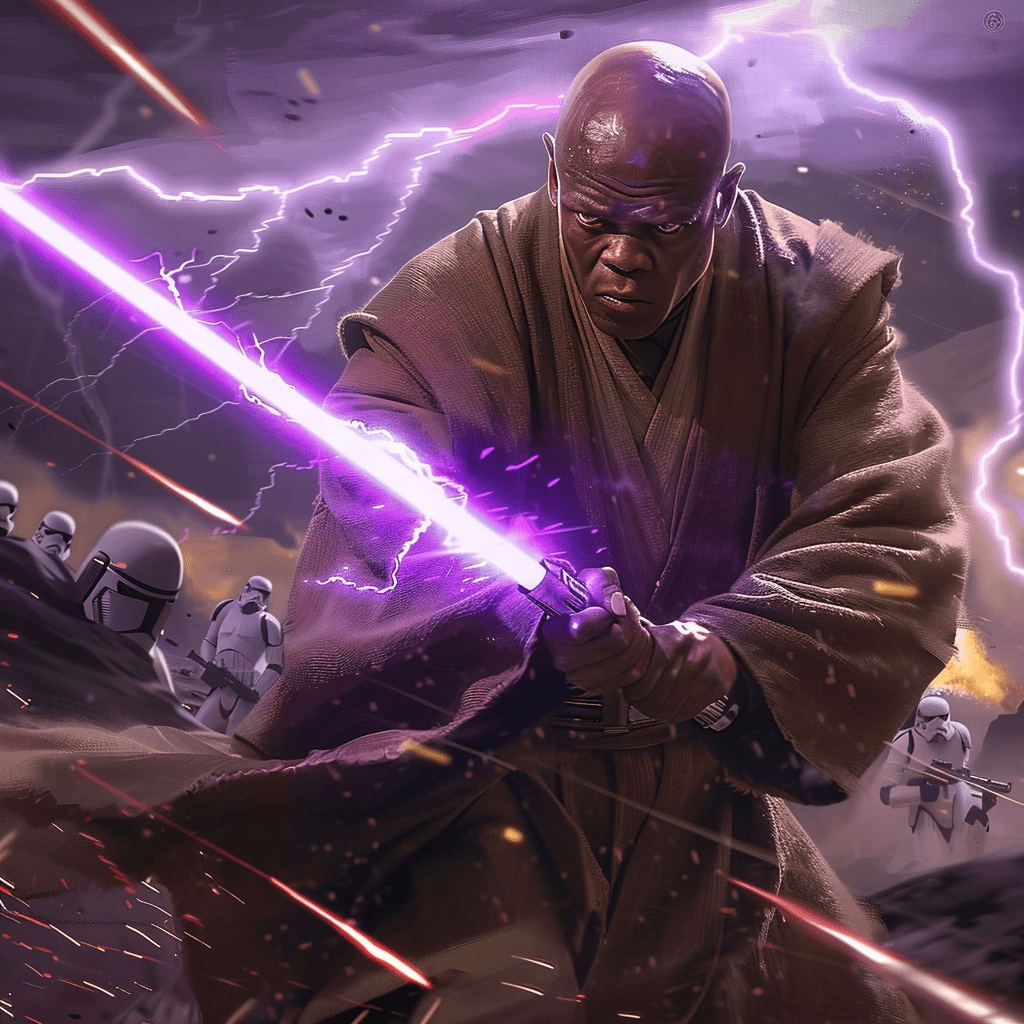 Mace Windu's Violet Lightsaber: Mastery and Unique Force Connection