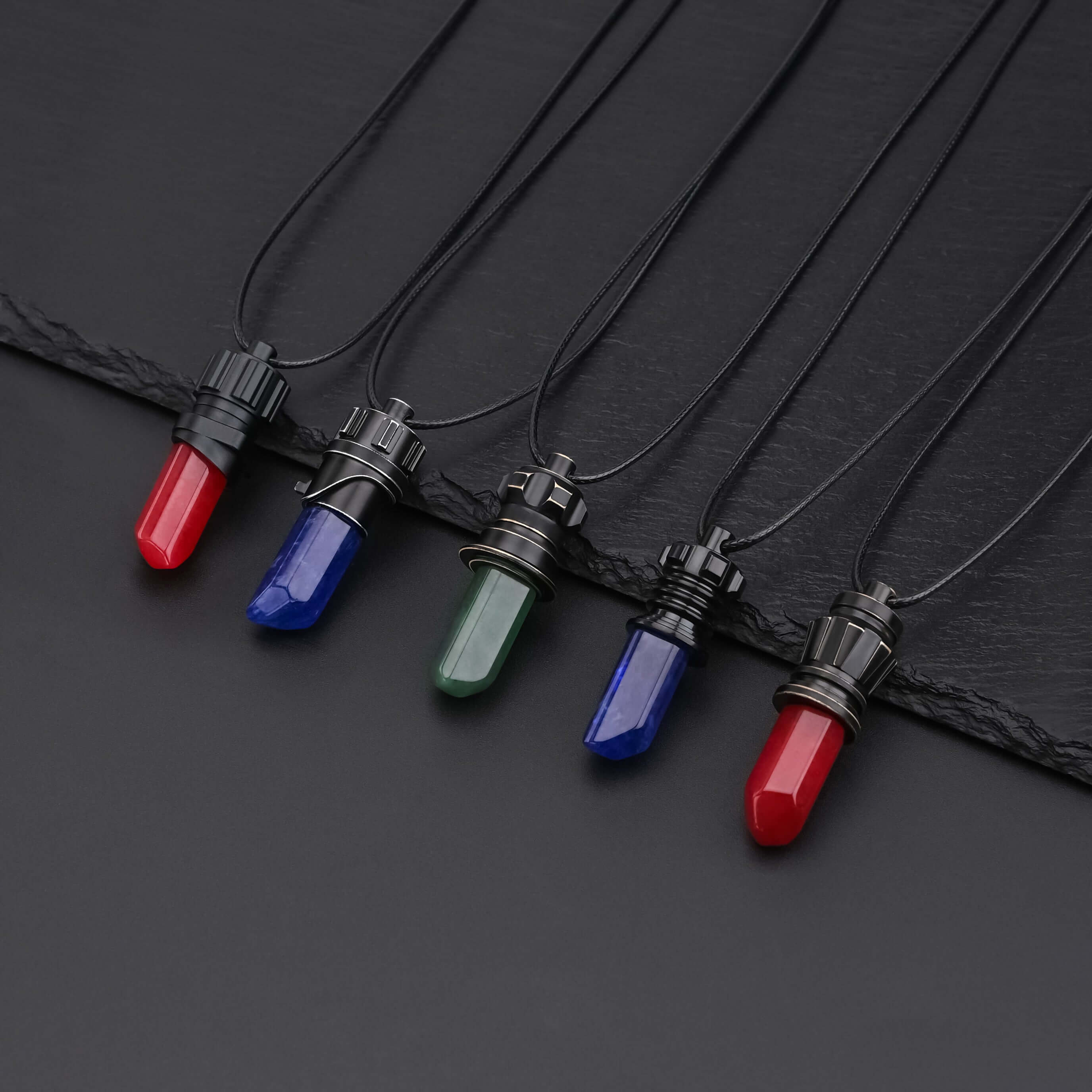 Kyber Crystal Pendant Necklace