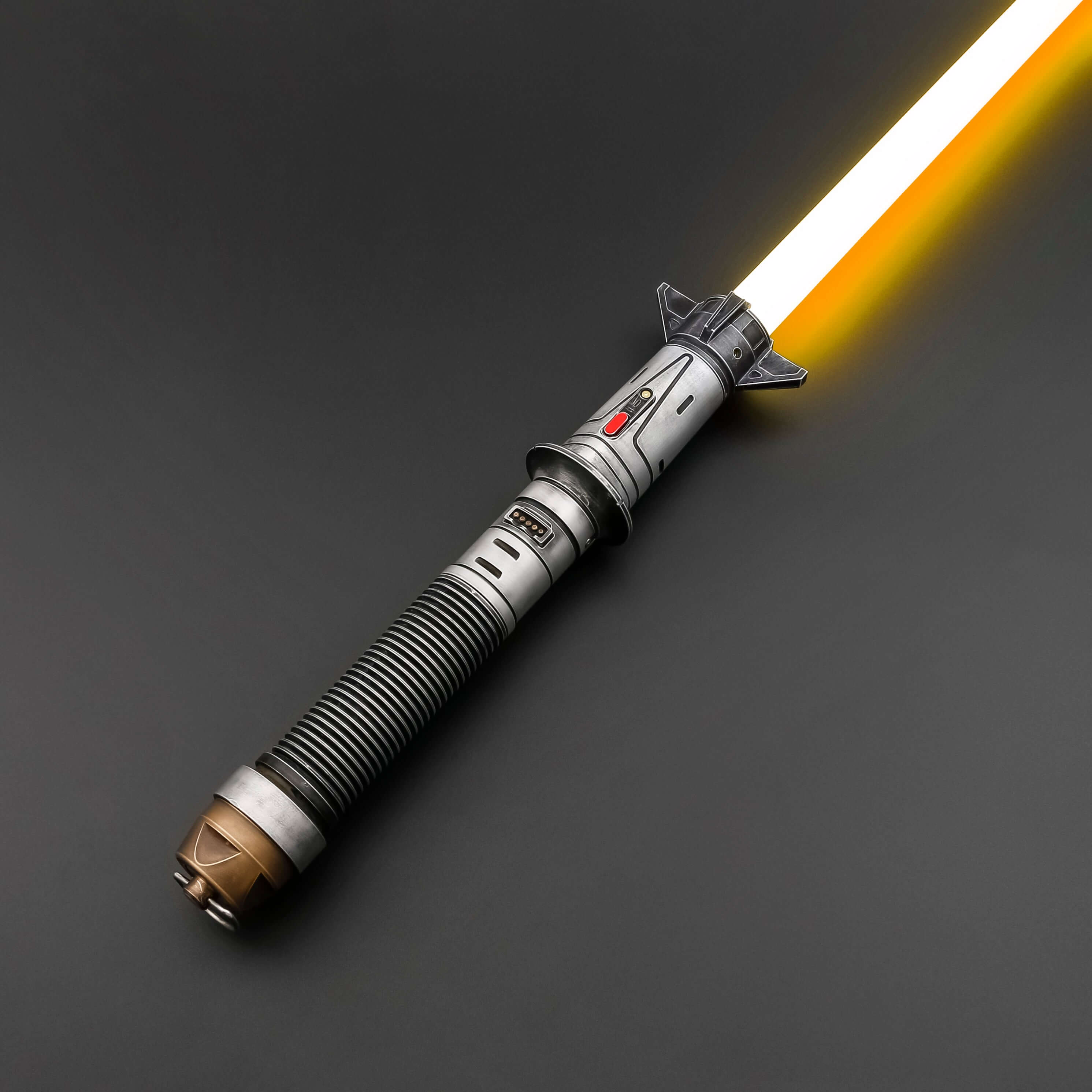 Baylan Skoll Lightsaber | Legacy of Heroism | Red Orange | Nsabers