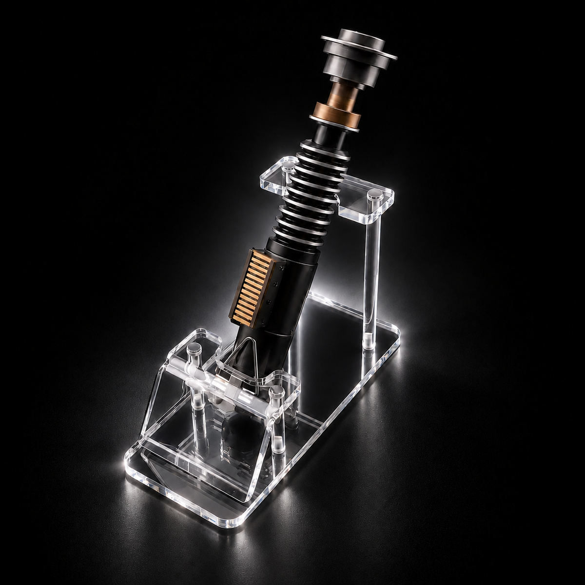 Vertical display stand + Nameplate B2