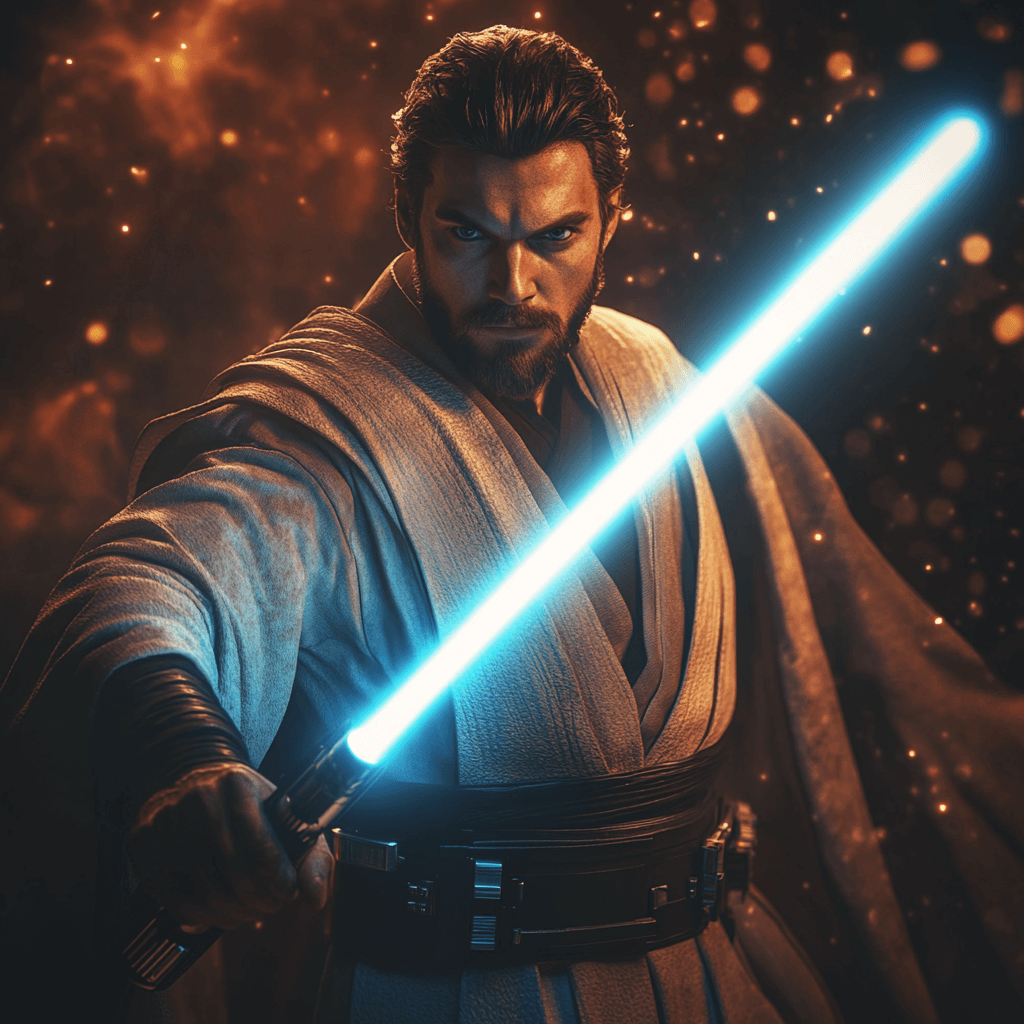 What is the Origin and Meaning of a Blue Lightsaber