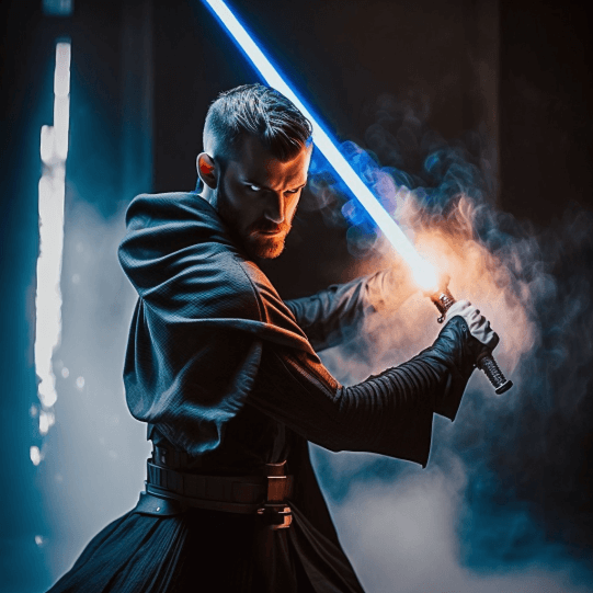 What is special about Neopixel Lightsaber