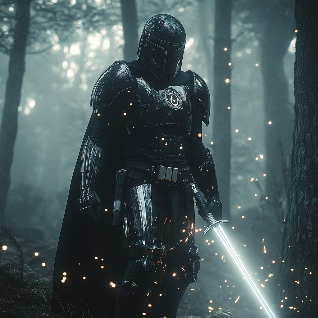 Is the Darksaber made of Beskar?