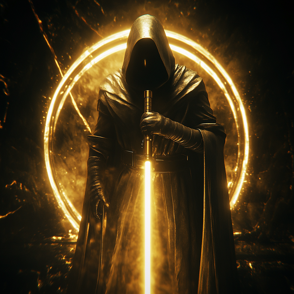  Gold Lightsabers 