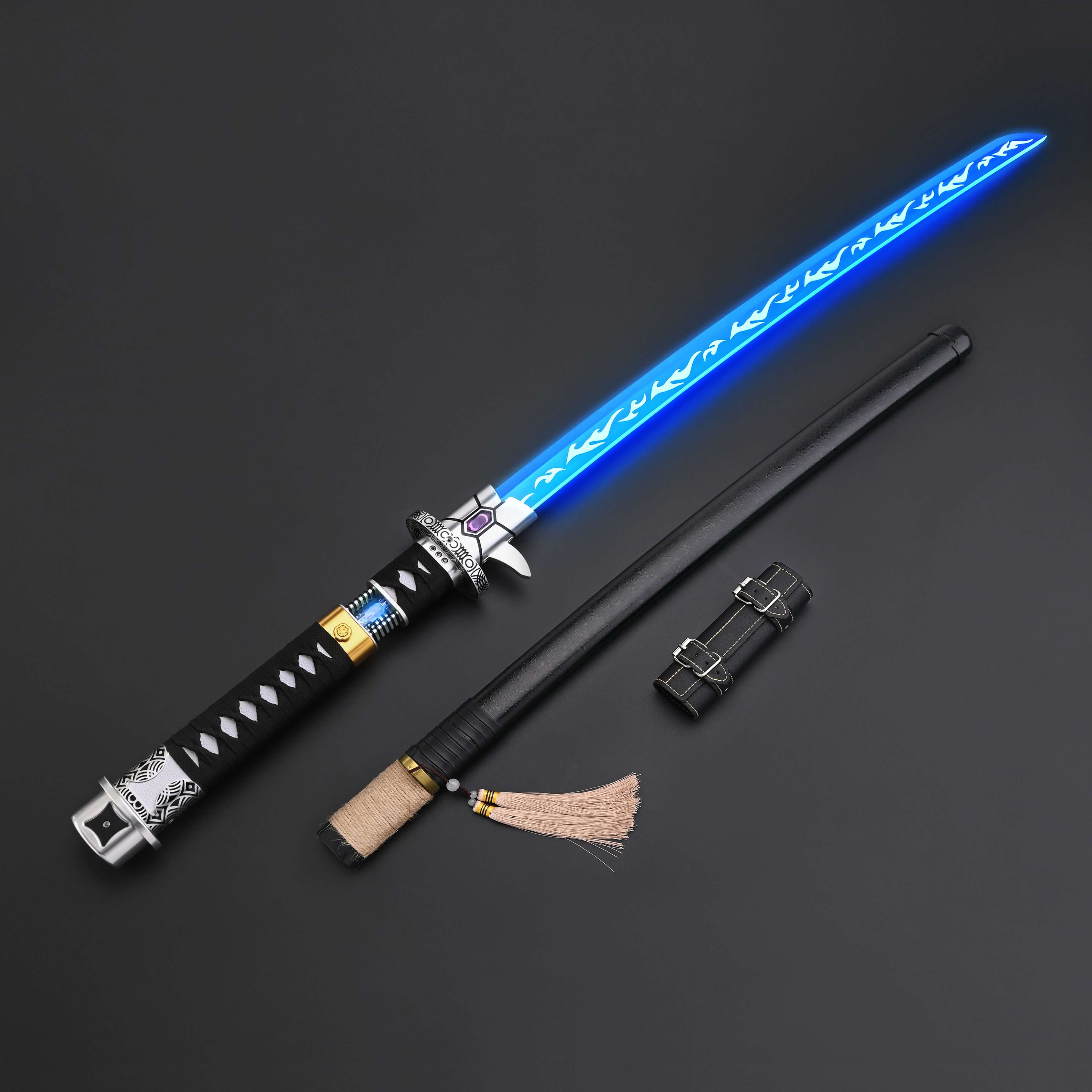 ヴァイスシュバルツ Lightsaber ライトセーバー SP 箔押し Shogun Lightsaber – Samurai-Inspired Purple Combat Saber | Nsabers