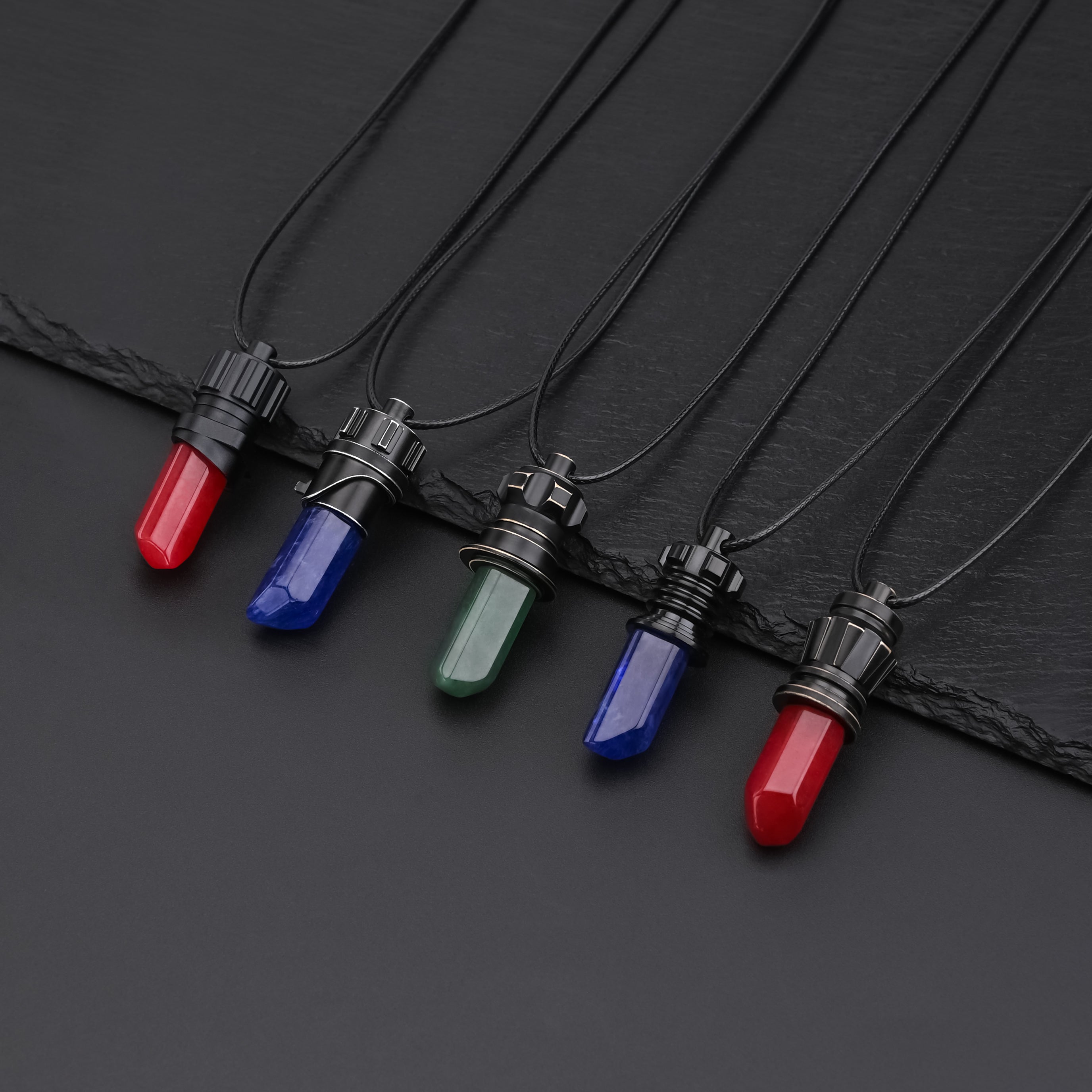 Kyber Crystal Pendant Necklace