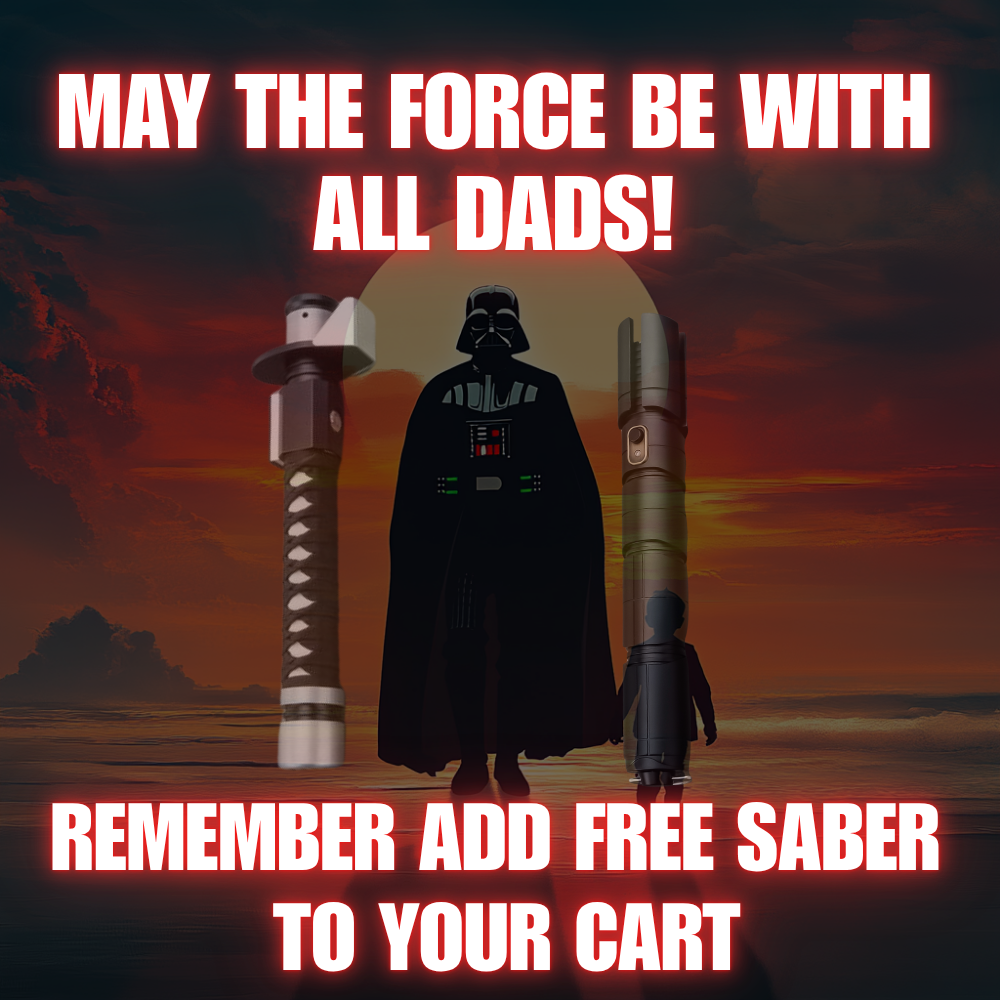 Fathers Day Free Saber